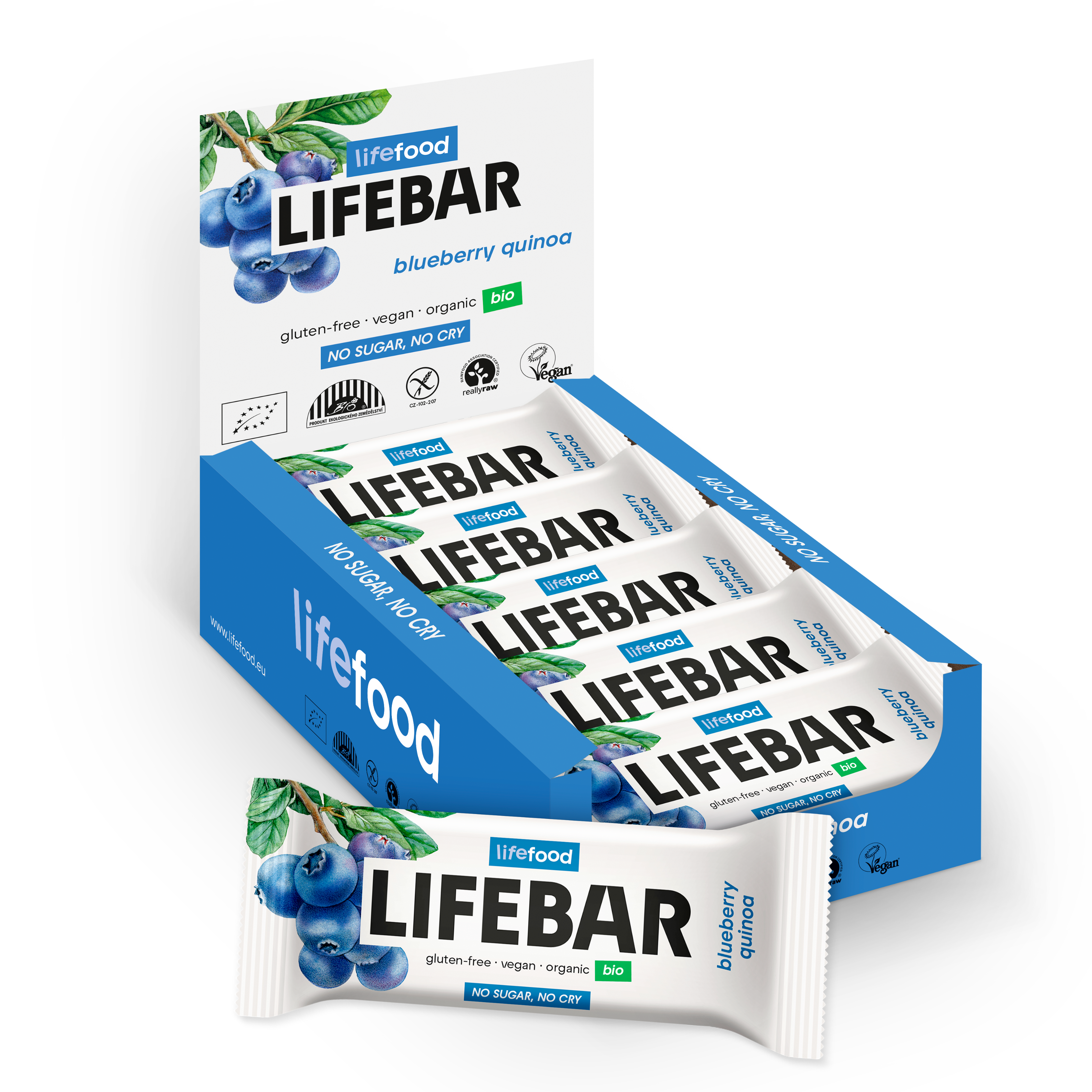 חטיף סופרפוד אוכמניות וקינואה