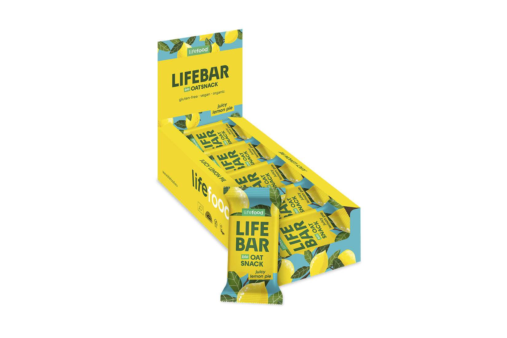 חטיף שיבולת שועל עוגת לימון