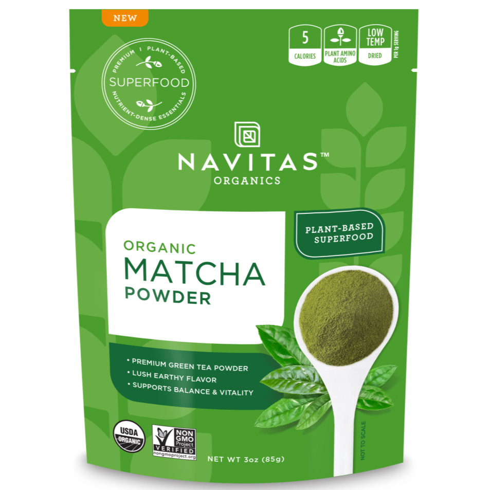 אבקת מאצ׳ה אורגנית