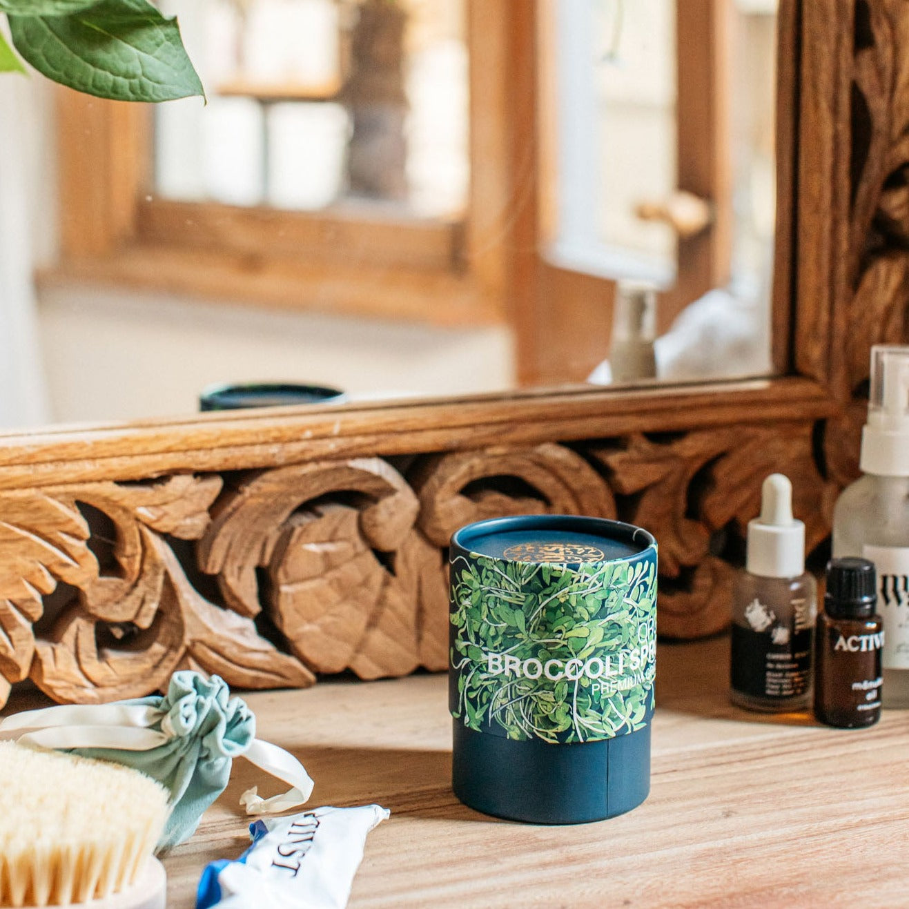 مسحوق براعم البروكلي