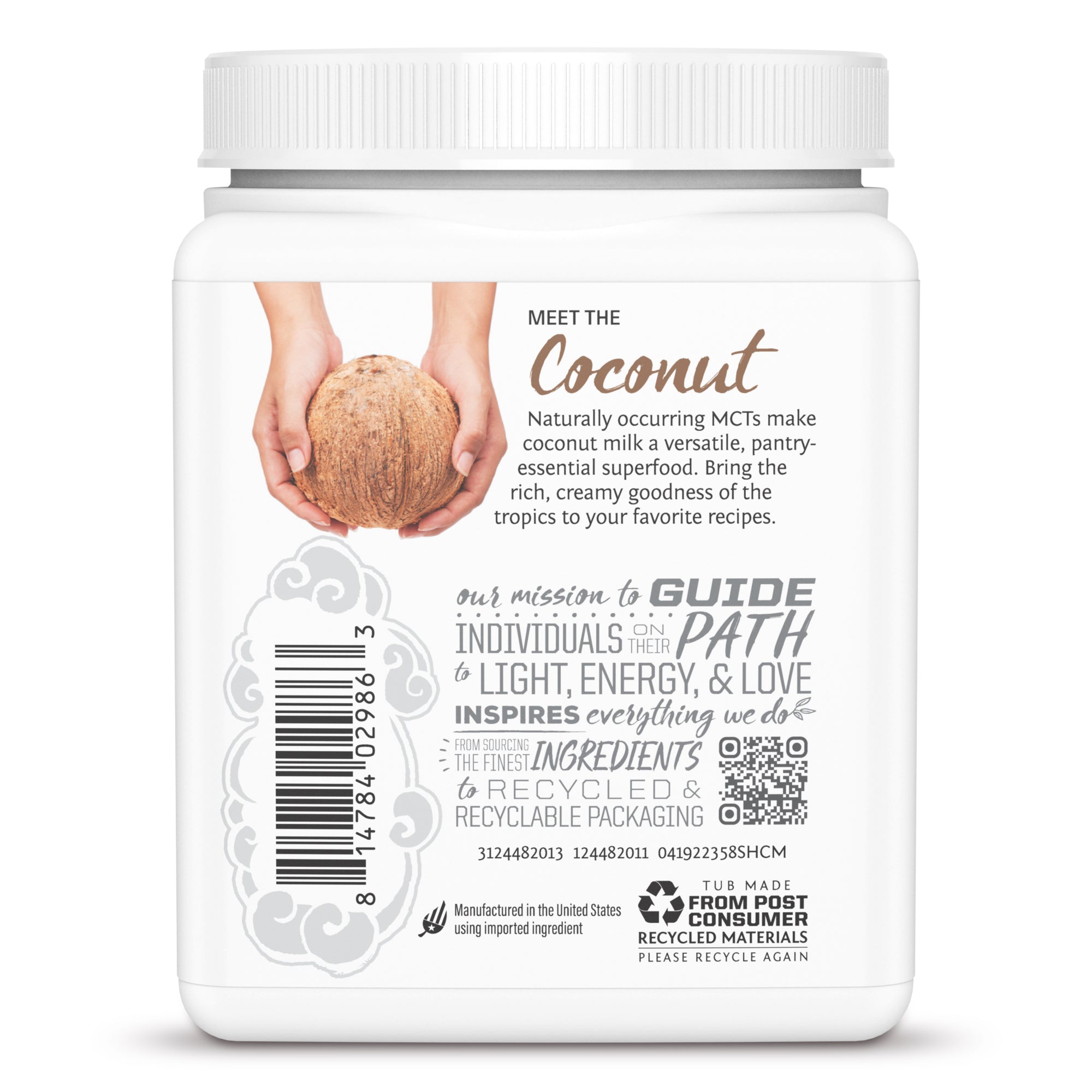 אבקת חלב קוקוס