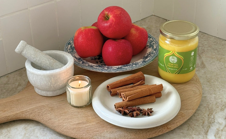 קראמבל תפוחים לעיכול מאוזן: המתכון של הילה שחר