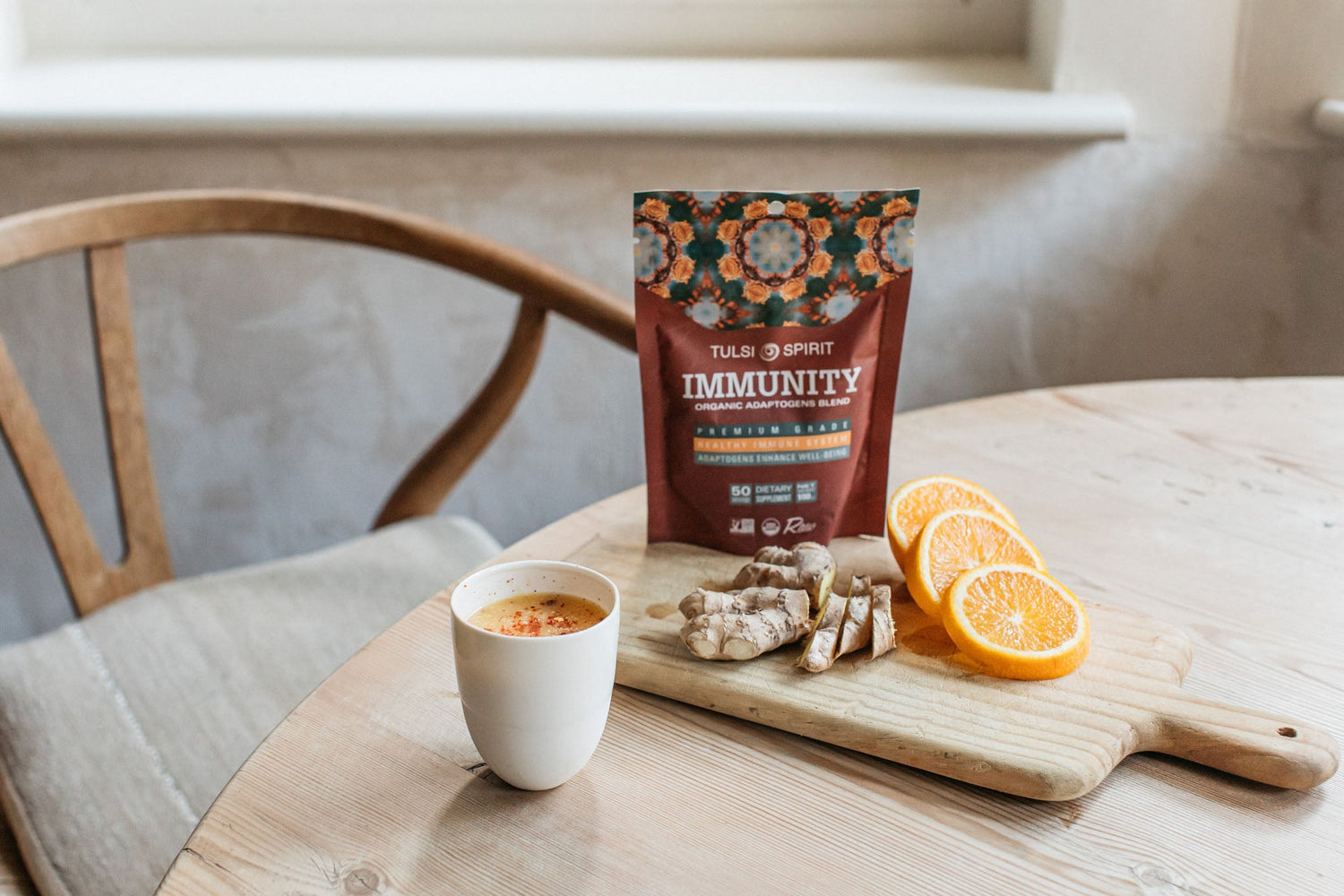 מתכון לשוט להתענת מערכת החיסון של טולסי ספיריט