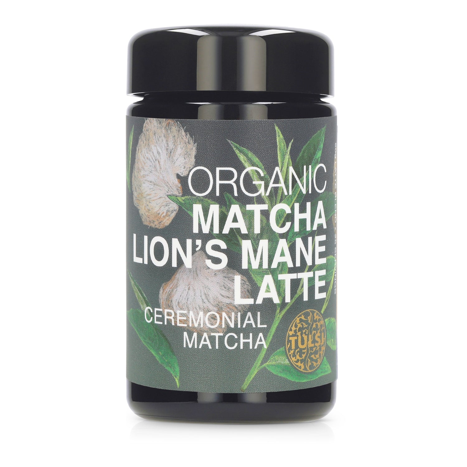 מאצ׳ה לאטה עם פטריית רעמת האריה